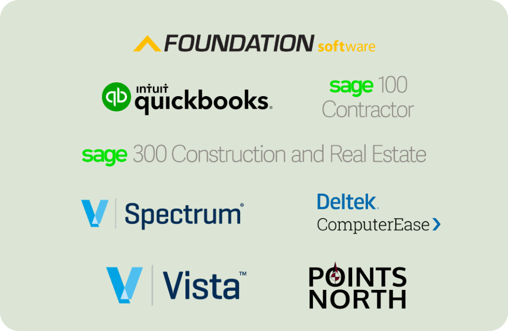 construction accounting software integrations.
